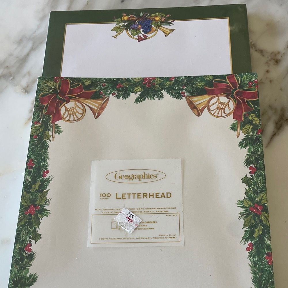 Christmas Letterhead